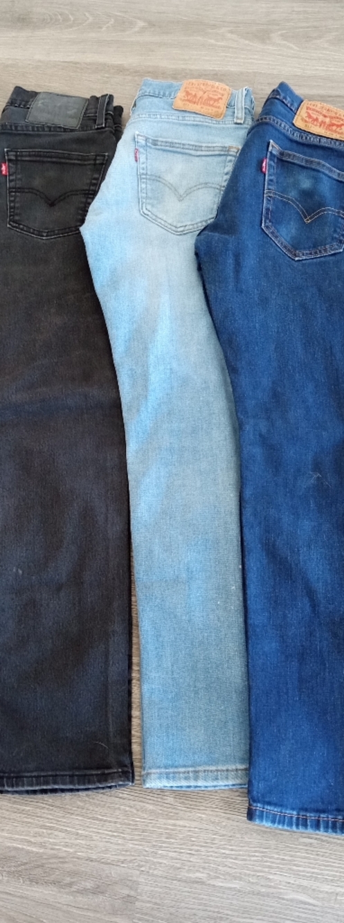 Levi's Men's Jeans - Black, Light Blue, Dark Blue